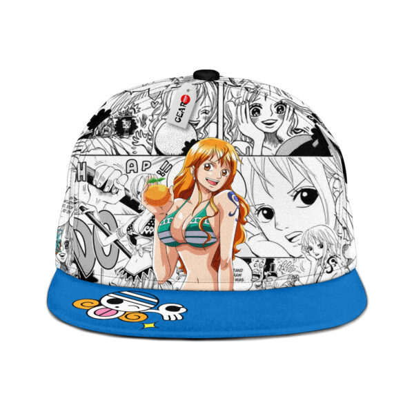 Nami Snapback Hat One Piece Snapback Hat Anime Snapback Hat