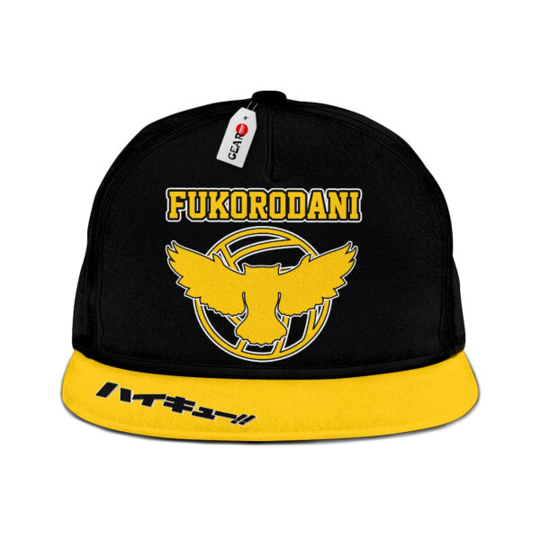 Fukorodani Snapback Hat Haikyu!! Snapback Hat Anime Snapback Hat
