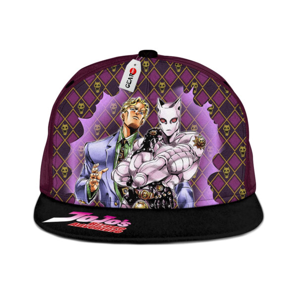 Yoshikage Kira Snapback Hat JoJo's Bizarre Adventure Snapback Hat Anime Snapback Hat