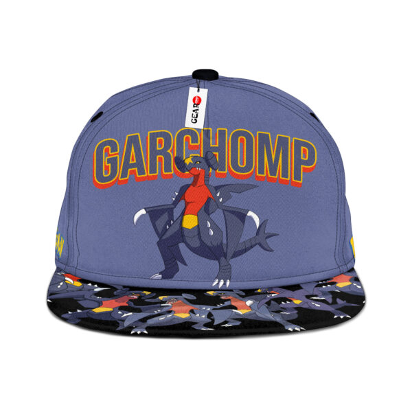 Garchomp Snapback Hat Pokemon Snapback Hat Anime Snapback Hat