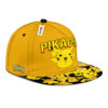 Pikachu Snapback Hat Pokemon Snapback Hat Anime Snapback Hat