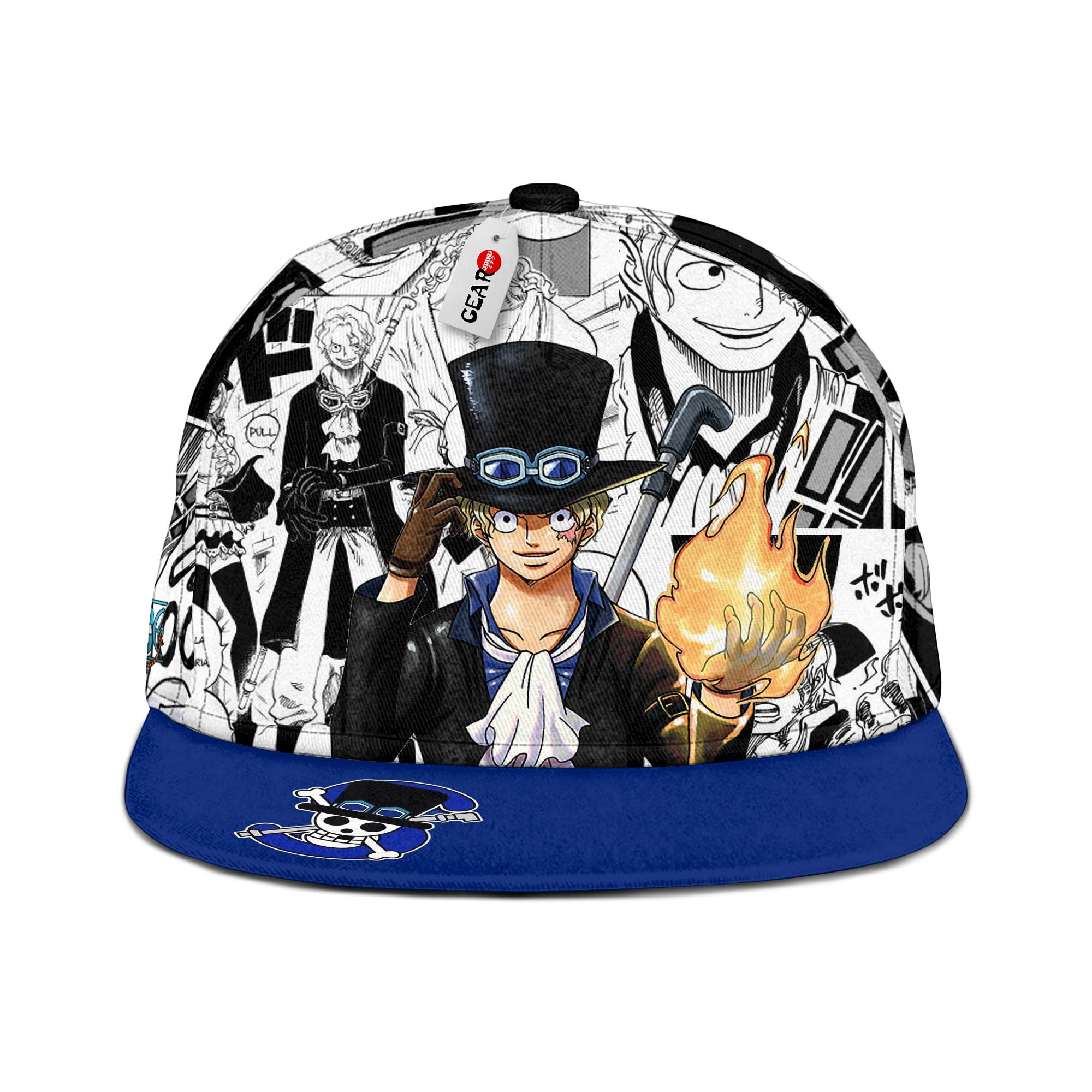 Sabo Snapback Hat One Piece Snapback Hat Anime Snapback Hat