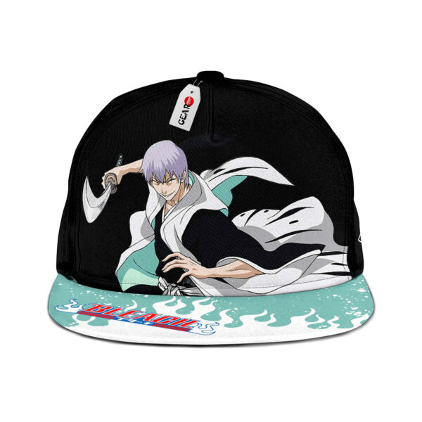 Gin Ichimaru Snapback Hat Bleach Snapback Hat Anime Snapback Hat
