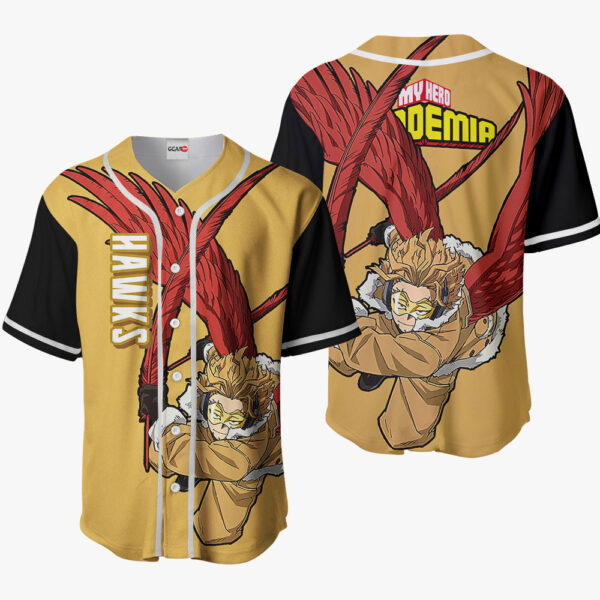 Keigo Takami Anime My Hero Academia Otaku Cosplay Shirt Anime Baseball Jersey