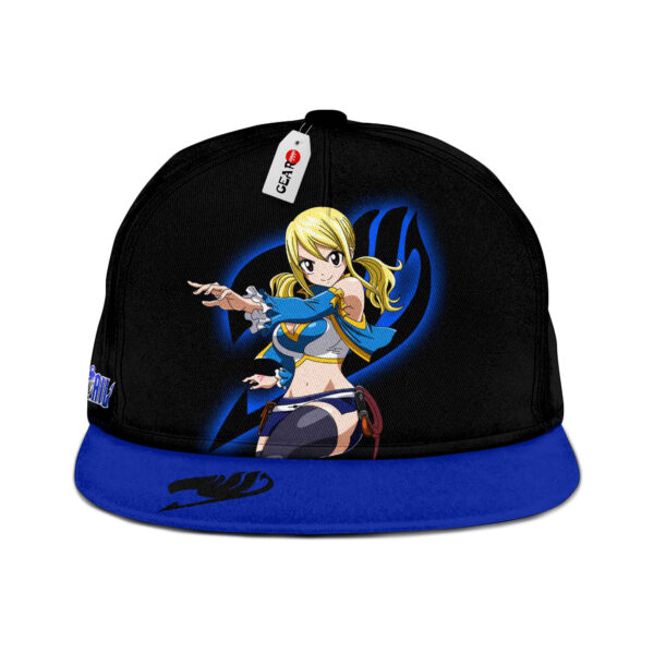 Lucy Heartfilia Snapback Hat Fairy Tail Snapback Hat Anime Snapback Hat