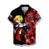 Edward Elric Hawaiian Shirt Fullmetal Alchemist Hawaiian Shirt Anime Hawaiian Shirt