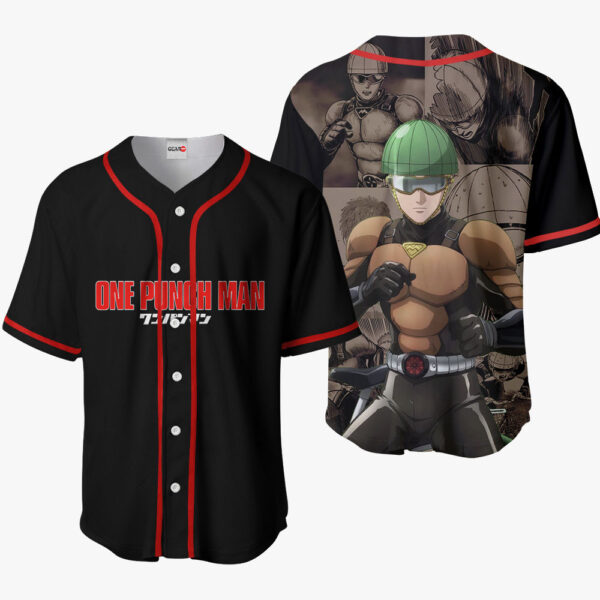 Mumen Rider Anime One-Punch Man Otaku Cosplay Shirt Anime Baseball Jersey