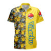 Pikachu Hawaiian Shirt Pokemon Hawaiian Shirt Anime Hawaiian Shirt