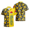 Pikachu Hawaiian Shirt Pokemon Hawaiian Shirt Anime Hawaiian Shirt