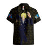 Sanji Hawaiian Shirt One Piece Hawaiian Shirt Anime Hawaiian Shirt