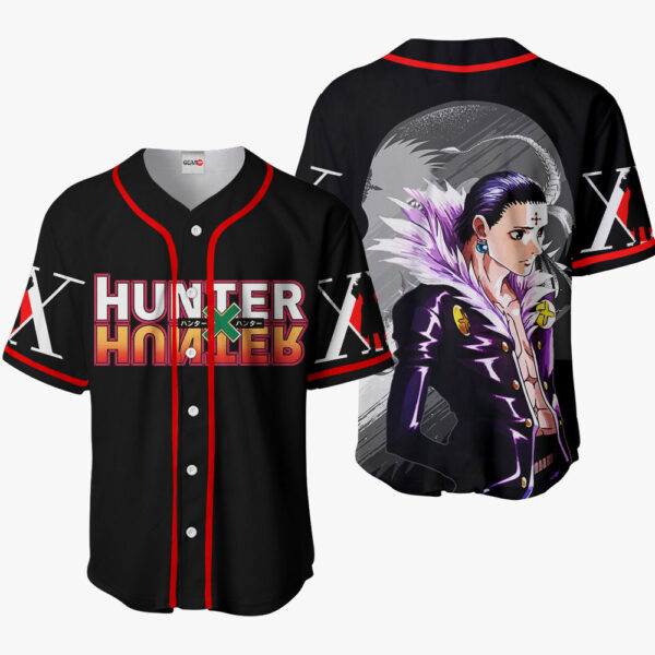Chrollo Lucilfer Anime Hunter x Hunter Otaku Cosplay Shirt Anime Baseball Jersey