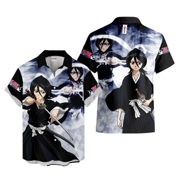 Rukia Kuchiki Hawaiian Shirt Bleach Hawaiian Shirt Anime Hawaiian Shirt