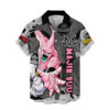 Majin Buu Anime Hawaiian Shirt Dragon Ball Z Hawaiian Shirt Anime Hawaiian Shirt