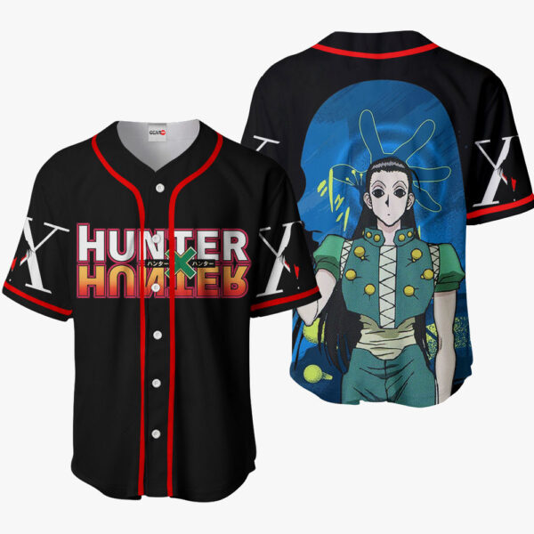 Illumi Zoldyck Anime Hunter x Hunter Otaku Cosplay Shirt Anime Baseball Jersey