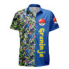 Greninja Hawaiian Shirt Pokemon Hawaiian Shirt Anime Hawaiian Shirt