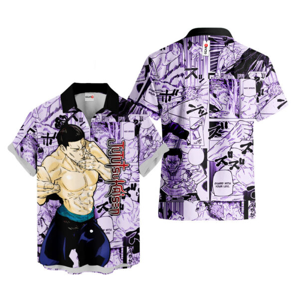 Aoi Todo Hawaiian Shirt Jujutsu Kaisen Hawaiian Shirt Anime Hawaiian Shirt