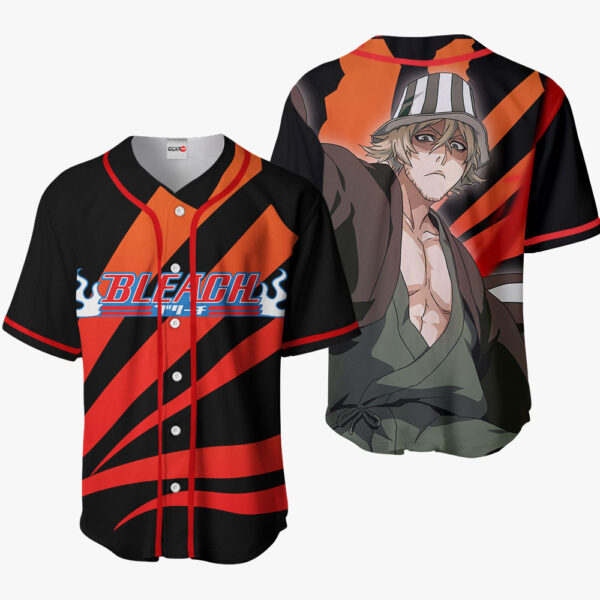Kisuke Urahara Anime Bleach Otaku Cosplay Shirt Anime Baseball Jersey