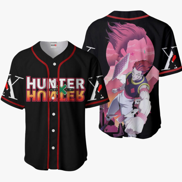 Hisoka Anime Hunter x Hunter Otaku Cosplay Shirt Anime Baseball Jersey