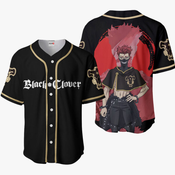 Zora Ideale Anime Black Clover Otaku Cosplay Shirt Anime Baseball Jersey