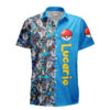 Lucario Hawaiian Shirt Pokemon Hawaiian Shirt Anime Hawaiian Shirt