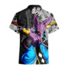 Beerus Hawaiian Shirt Dragon Ball Z Hawaiian Shirt Anime Hawaiian Shirt