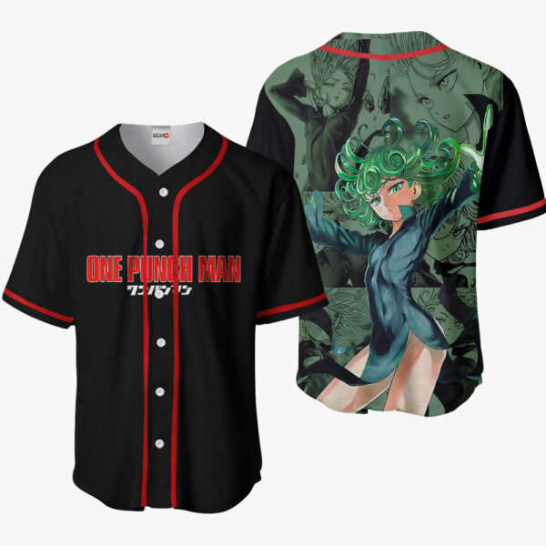 Tatsumaki Anime One-Punch Man Otaku Cosplay Shirt Anime Baseball Jersey