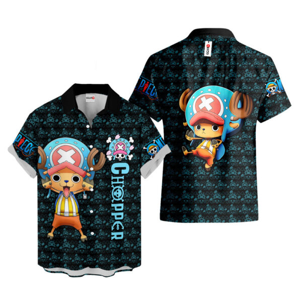 Tony Tony Chopper Hawaiian Shirt One Piece Hawaiian Shirt Anime Hawaiian Shirt