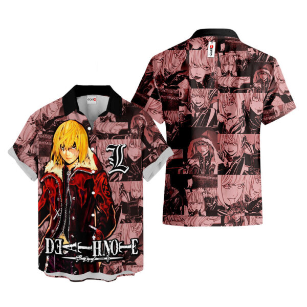 Mihael Keehl Hawaiian Shirt Death Note Hawaiian Shirt Anime Hawaiian Shirt