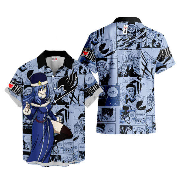 Juvia Lockser Hawaiian Shirt Fairy Tail Hawaiian Shirt Anime Hawaiian Shirt