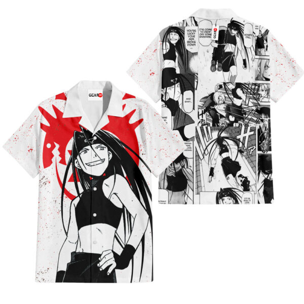 Envy Hawaiian Shirt Fullmetal Alchemist Hawaiian Shirt Anime Hawaiian Shirt