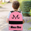 Majin Buu Symbol Dragon Ball Z Backpack Anime Backpack