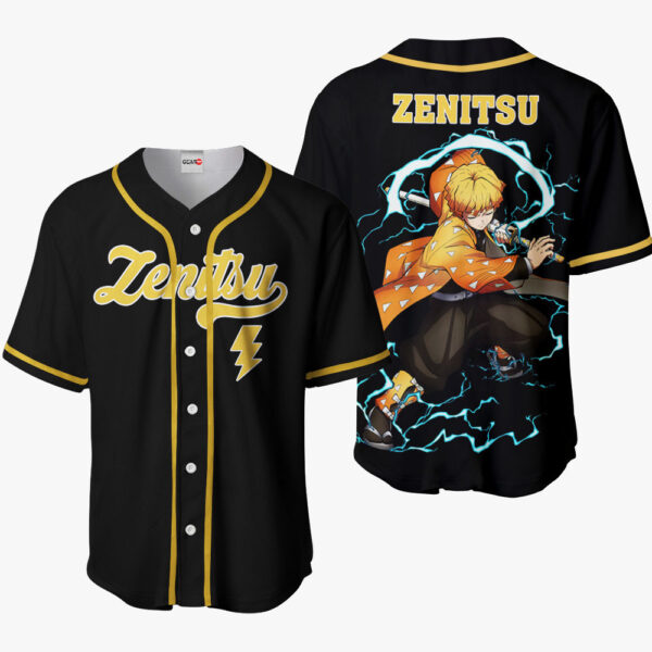 Zenit Anime Demon Slayer Otaku Cosplay Shirt Anime Baseball Jersey