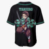 Tanji Anime Demon Slayer Otaku Cosplay Shirt Anime Baseball Jersey