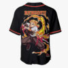 Kyojuro Rengo Anime Demon Slayer Otaku Cosplay Shirt Anime Baseball Jersey