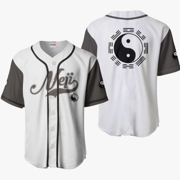Neji Hyuga Symbol Anime Naruto Otaku Cosplay Shirt Anime Baseball Jersey