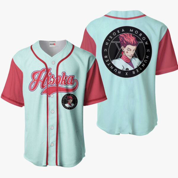 Hisoka Anime Hunter x Hunter Otaku Cosplay Shirt Anime Baseball Jersey