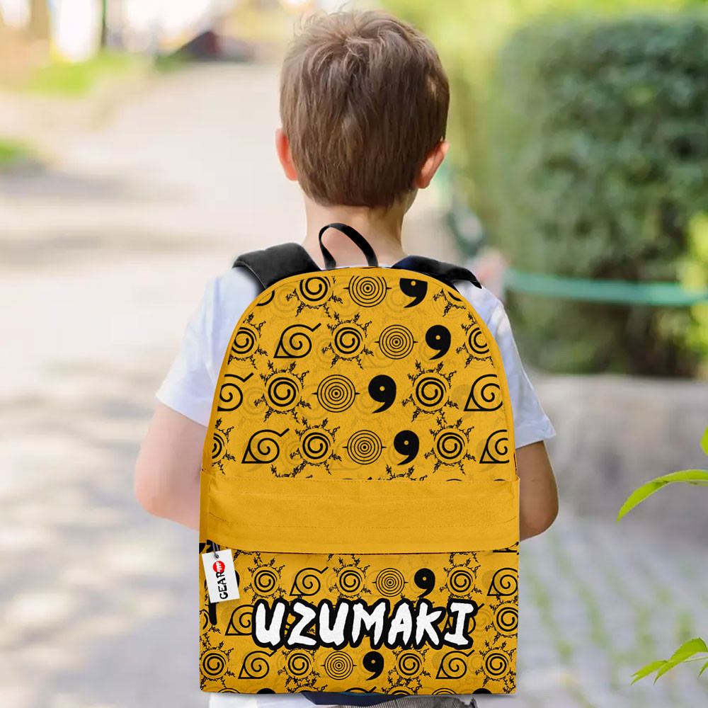 Uzumaki Bijuu Naruto Backpack Anime Backpack - HookTab.com