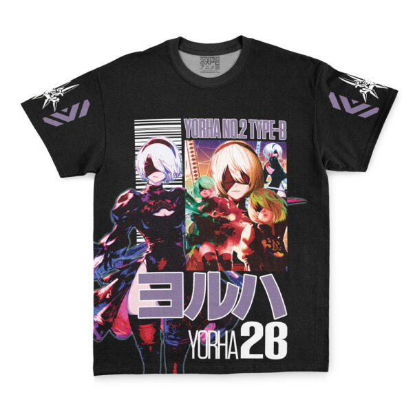 Hooktab 2B Nier Automata Streetwear Anime T-Shirt