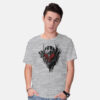 Black Warrior Anime T-shirt