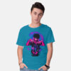 Blue Flame Dabi Anime T-shirt