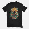 Colorful Dragon Anime T-shirt