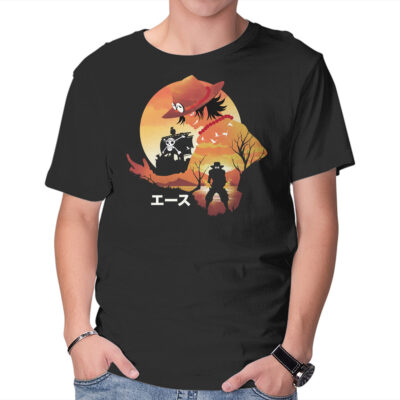 Ace Landscape Anime T-shirt