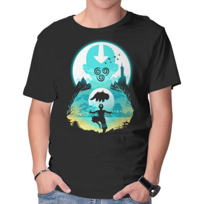 Airbender Landscape Anime T-shirt