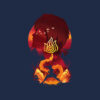 Fire Nation Landsacape Anime T-shirt