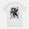 Tanjiro Sumi-E Anime T-shirt