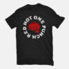 Red Hot One Punch Anime T-shirt