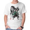 Slayer Tanjiro Sumi-E Anime T-shirt