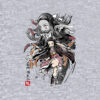 Demon Nezuko Sumi-E Anime T-shirt