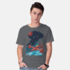 Pixel Space Cowboy Anime T-shirt