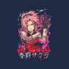 The Rage Of Sakura Anime T-shirt